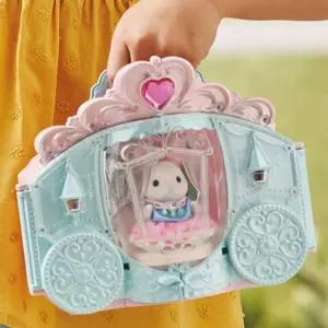 실바니안 패밀리 눈꽃토끼소녀의 반짝이는 드레스룸 인형 피규어 장난감소꼽놀이 여아선물 어장난감 규어