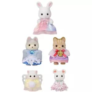 실바니안 패밀리 베이비 프린세스 세트 인형 피규어 장난감소꼽놀이 여아선물 어장난감 토끼어 규어 안집