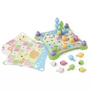 쌓기놀이 플레이 에코 점보탑쌓기쌓기 우드교구 원목 장난감 블럭쌓기 쌓기 감각발달 소근육