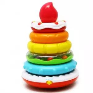 반짝반짝 케이크링쌓기 (0730NL)쌓기완구 감각발달 쌓기놀이 쌓기장난감 쌓기 어린이쌓기 키즈쌓기 아기쌓