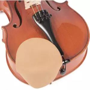 바이올린 비올라 베이지 턱받침 스트라드 패드 오리지널 라텍스 폼 쿠션 표준 사이즈 미끄럼 방지 연주