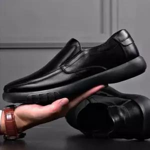 세련된 남성 로퍼 끈없는 신발 구두 오피스룩 단화