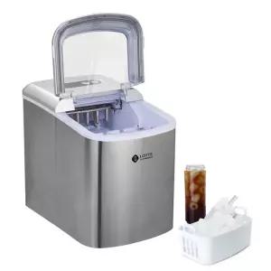 롯데 얼음 제빙기 12Kg LIM-1200(1개)급속7분 캠핑용기 캠핑용 가정용 휴대용 소형 냉장고 알미늄 제조기