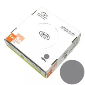 FTP 케이블 랜선 인터넷 단선 빨강 NM CAT.5E 100m소품 모듈러 랜잭 네트워크공사 자재