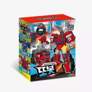 레스큐 미니 또봇 붐 키즈카페장난감 또시리즈변신로봇 자동차 로보트 작동완구 영유아 아이들 3세 장난감