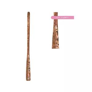 원목구두주걱 슈미즈 긴걱 호피무늬원목걱 구둣 얼룩무늬 70CM 신발용품 용품