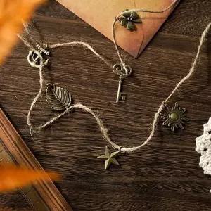 [셀러에이드]s459 레트로 감성 클로버 편지지 봉투 세트 9022F