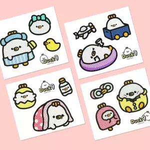 덕9 보석십자수 스티커-20EA문구 팬시 학용품 준비물 캐릭터 퍼즐 장난감 완구