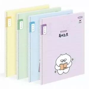 [문구] 초등학생 키즈 스프링 노트 독서록 독서 공책 10권