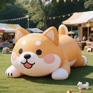 강아지 에어벌룬 풍선 동물병원 카페 행사장 스탠딩 포토돈 야외 대형