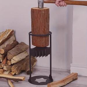 휴대용 장작 쪼개기 철제 쐐기 나무 절단기 노동 절약형 도구 가정용