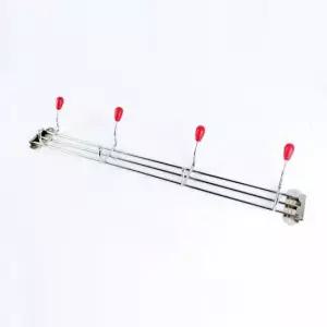 [생활] 매직크린 옷걸이4P 다용도 고정 옷걸이