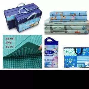 다용도 돗자리 소풍 야외용 접이식 칼라(캐릭터) 단색 국산 피크닉 캠핑매트/ 무지 프리미엄 (가방포함)