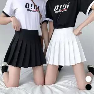 스커트 치마 여성 하이웨스트 플리츠 테니스 LM 0004