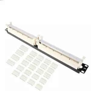 허브랙 서버 110블럭 100p 배선정리 전네트워크자재 렉자재 자재 선반 앵글 판넬 메니지먼