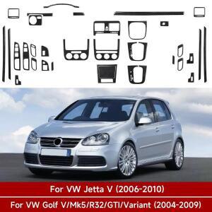 폭스바겐 제타 V 골프 MK5 R32 GTI 플러스 바리안트용, 자동차 센터 콘솔 기어 시프터 패널, 사이드 에어