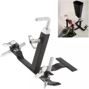 베이스 드럼 페달용 TUORE Cowbell 풋 마운팅 브래킷 퍼커션 마운트 홀더 세트 액세서리용 클램프