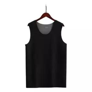 남성 겨울 기모 민소매 티셔츠 내복 런닝웨어 발열 융기 모내의 겨울이너웨어 롱이너 캠핑