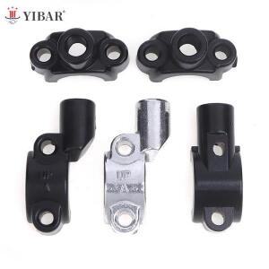 오토바이 마스터 실린더 브레이크 레버 미러 마운트 클램프, 거치대 어댑터, 스레드 22mm 핸들바, 10mm