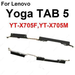 Lenovo Yoga Tab 5 YT-X705F X705M 켜기 끄기 전원 볼륨 버튼 측면 키 플렉스 케이블 부품