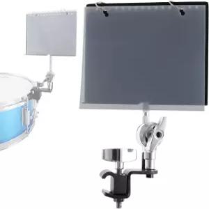 랜밍 드럼 세트 장착 클램프 스네어 후프 마운트 음악 스탠드 및 톰스 직선형 악보 암 타악기용 연장