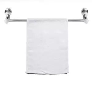 호텔수건걸이 원터치 고리 간편한 거치대 무타공욕실스텐 타월 수납 타올 행거 화장실 부착식