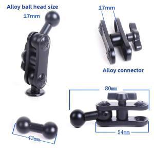 다기능 금속 클립 볼 헤드 커넥터, 휴대폰 거치대 액세서리, 매직 암 스탠드, 삼각대 사진 범용 스타