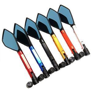 CNC 알루미늄 사용자 정의 고품질 오토바이 백미러 사이드 8mm 10mm 가와사키 호환 Z750 NINJA250 혼다 호