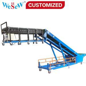 맞춤형 속도 조절 이동식 자동 벨트 컨베이어 트럭 컨테이너 적재 및 하스테이션용 유통 창고용