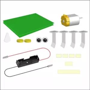 창작용 진동 로봇카 만들기 재료 5인용 로보트 과학 교구 로봇
