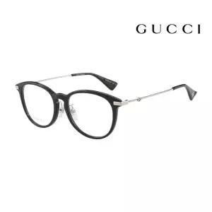 명품 안경테 GG1014OA 001 라운드 뿔테 아시안핏 여자 남자 안경