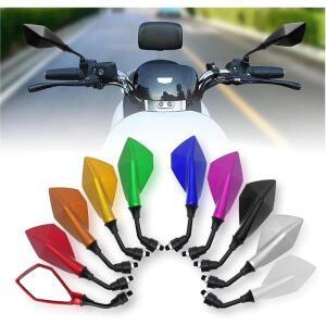 범용 M10 오토바이 백미러 교체 부품 스쿠터 전자 자전거 반전 보조 수정 액세서리