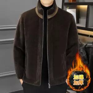 솔저스울 모직 캐주얼 여성자켓 보온금 밍크 코트 자켓 OPH3