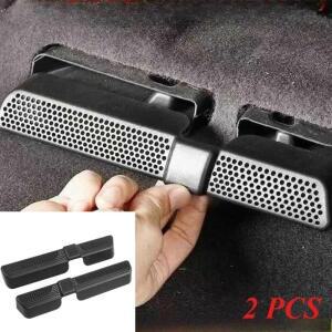 2pcs 자동차 에어 벤트 커버 덕트 배출구 배기 방진 시트 바닥 장착 VW Touran Tiguan 용 액세서리