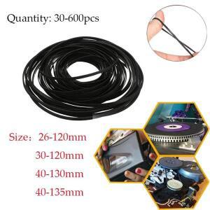 26-120mm 범용 믹스 카세트 테이프 기계 벨트 레코더 용 다양한 일반 사각형 고무 워크맨 DVD 드라이브