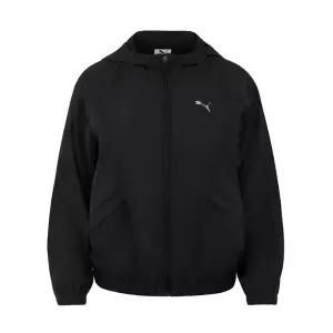 푸마 키즈 바람막이 자켓 - 블랙