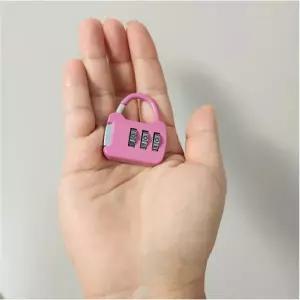 미니 핑크 다이얼 자물쇠