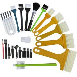 소형 청소용 키보드 키트 재봉틀 22개 전자 노트북 세트 컴퓨터 브러시 브러시