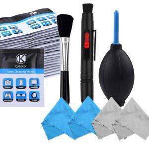 카메라 클리닝 2인치 개별 키트 포장 브러시 극세사 4개 송풍기 50개 물티슈