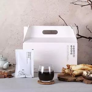 홍삼쌍화 화차 한방 전통 80mlx20포화 화파우치 파화 선물용화 화세트 용전통 전통파 파전통 음료