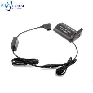 캐논 1D C X S Mark III iv에 적합 D-TAP LP-E4/LP-E19 스텝 다운 라인 더미 배터리 DR-E4 커플러