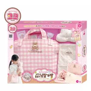 아기돌보기 낮잠가방 외출 어린이 완구 유아역할놀이 소꿉 장난감 선물 이장난감 여아 여자아아 날선물 유
