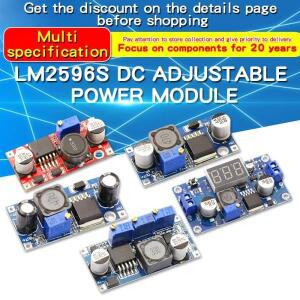 1PCS LM2596S DC-DC 조정 가능한 스텝 다운 전원 공급 장치 모듈 보드 3A 5A 75W 24V ~ 12/5V