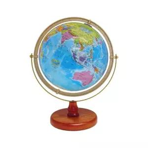 지구본 SJ-260-G1 H40cm 원목받침 회전 한글 영문 인테리어소품 교구본 학습용 교육용 졸업선물 입학