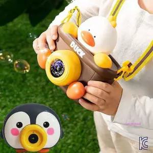 카메라 비눗방울 장난감 멜로디 버블건 자동xyz663