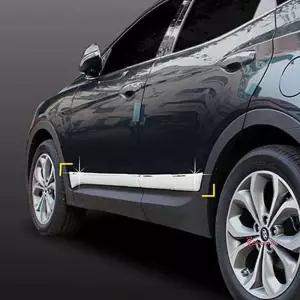 싼타페DM 사이드 튜닝 크롬 언더라인 도어 몰딩nop767