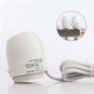 NC 230V 2W 전기 열 액추에이터 바닥 난방 밸브 매니 폴드 Underfloor 온도 조절기