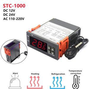 인큐베이터 온도 컨트롤러 조절기 릴레이 가열 냉각 12V 24V 220V STC 3028 용 STC-1000 LED 디지털