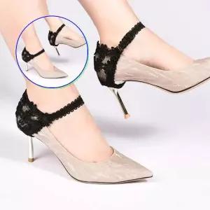 쌍문상회 구두벗겨짐방하이힐 고정 밴드 레이스 스트랩 웨딩 슈즈