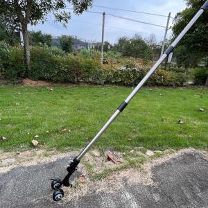 바퀴가 달린 빠른 스탠드 업 잡초 제거 도구, 휴대용 내구성 트리머, 안뜰